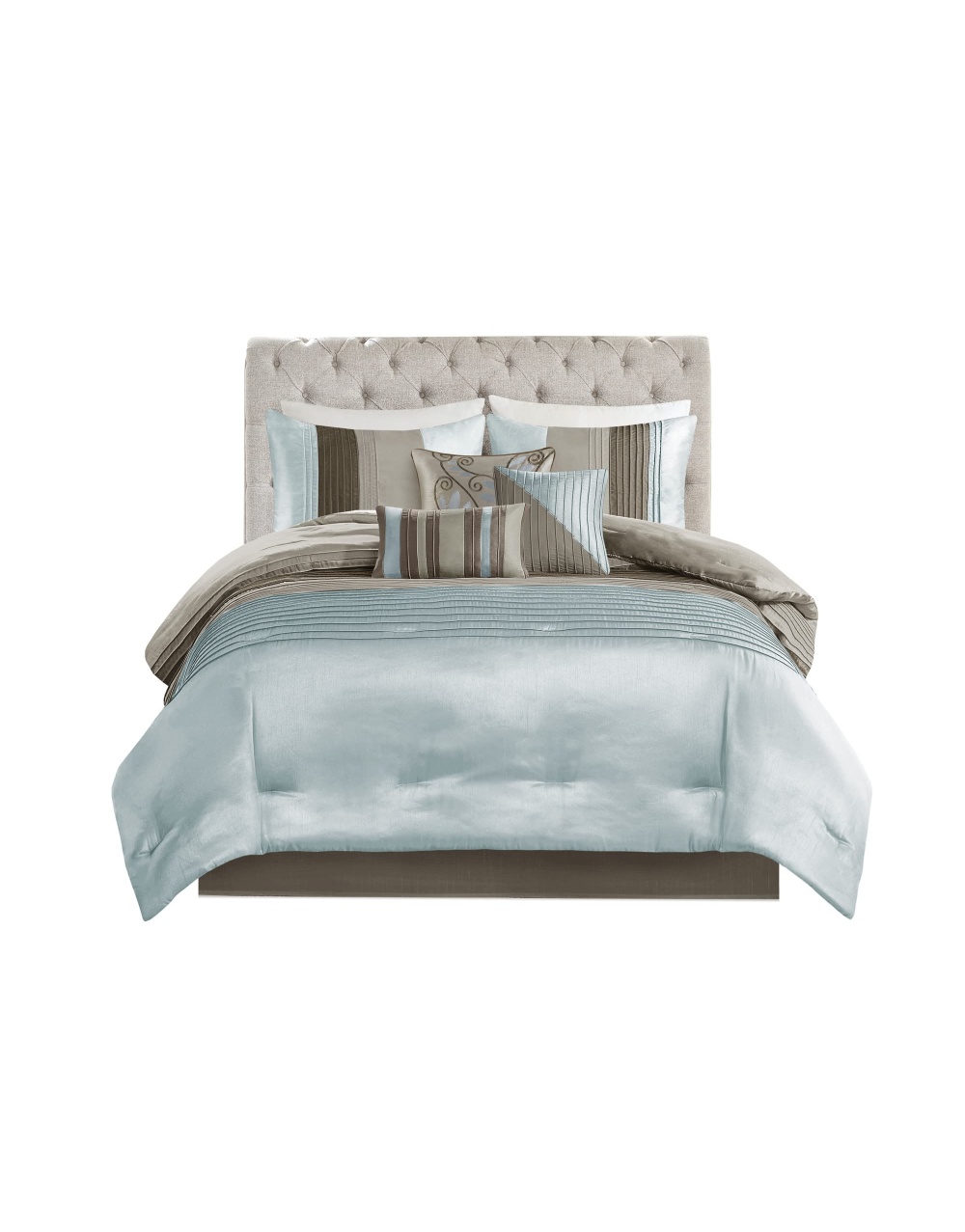 blue-faux-silk-comforter-set-casual-bedding-6