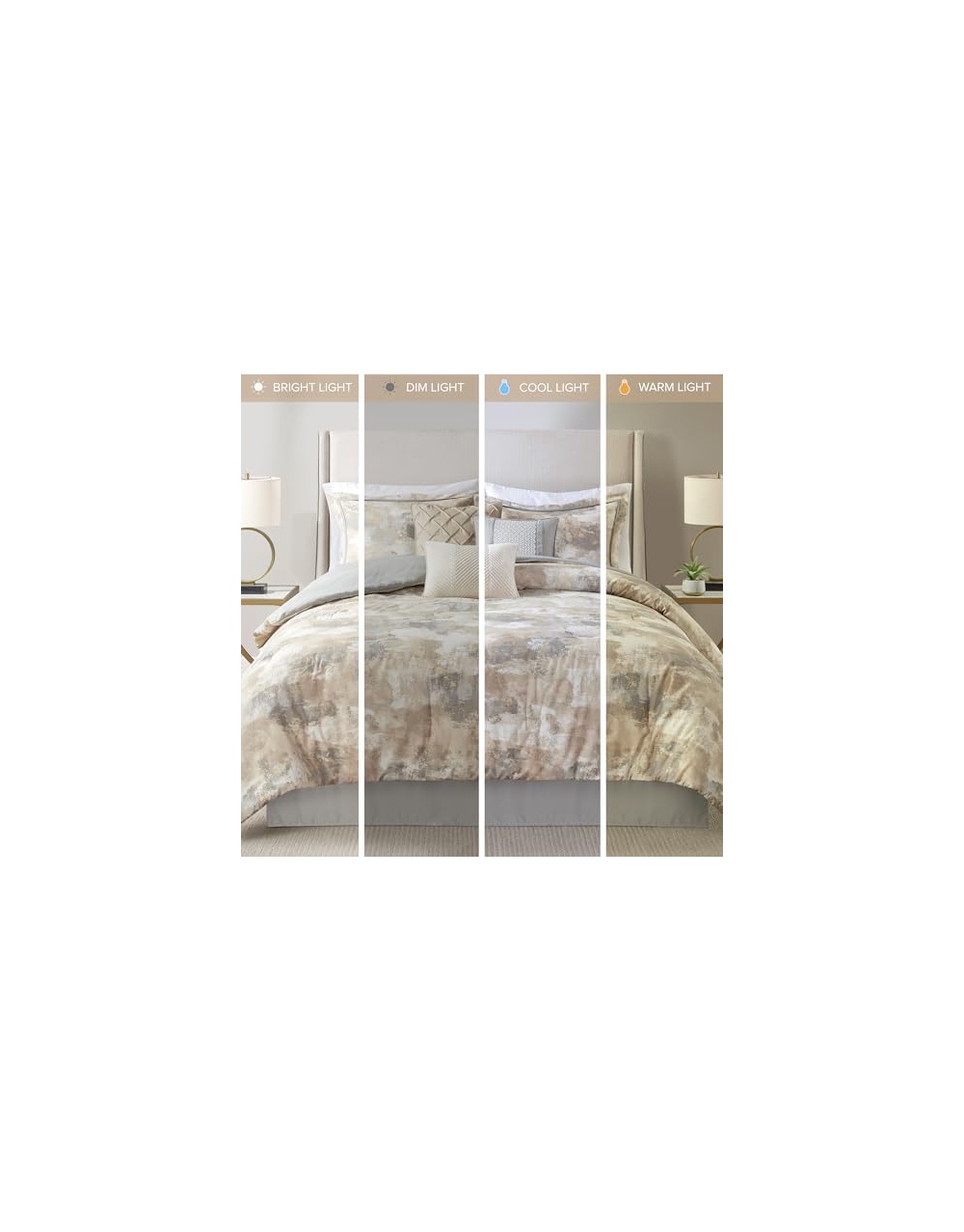 gray-abstract-print-fluffy-cotton-blend-bedding-set-4