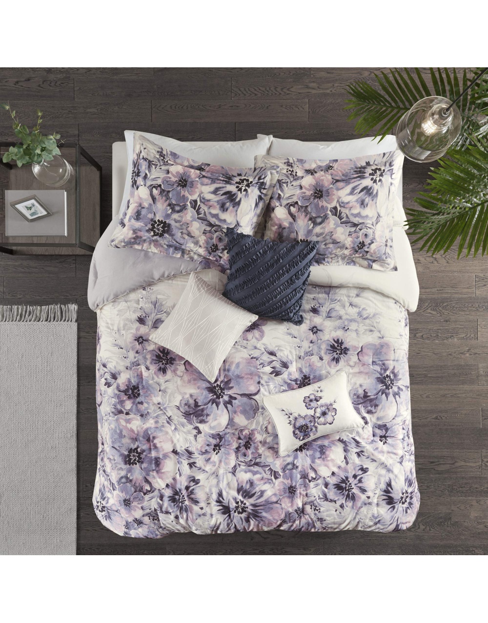 purple-floral-print-cotton-bedding-comforter-set-6