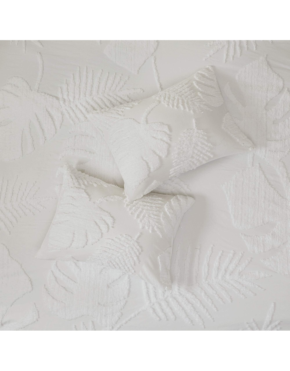 tufted-chenille-cotton-bedding-set-white-3